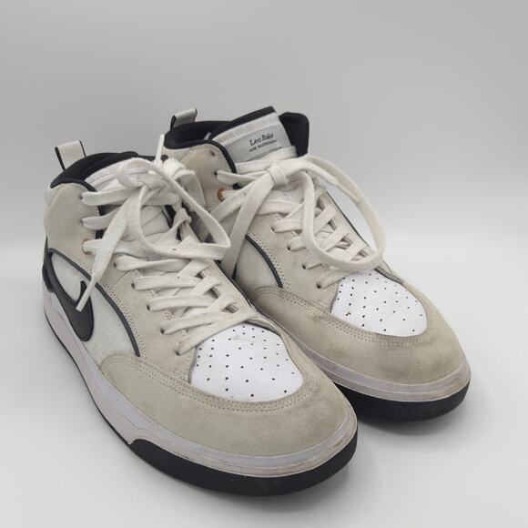 Nike React Leo Baker SB Men\'s White Black DX4361-100 Size 12 main image 7